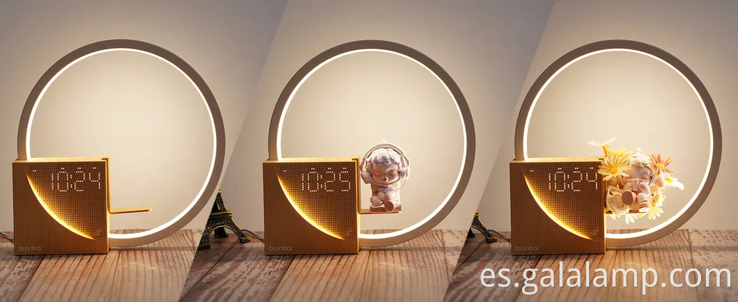 Sunrise despertador con 10 sonidos de ruido blanco para una lámpara de sueño profundo